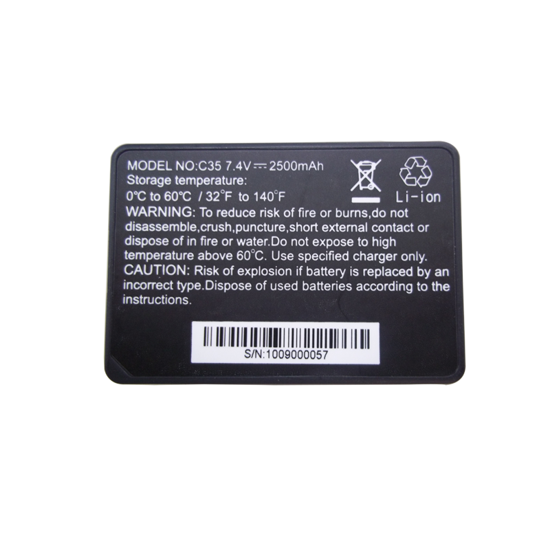 7.4V 2500mAh 653450 工控設(shè)備鋰離子電池 鈷酸鋰材料