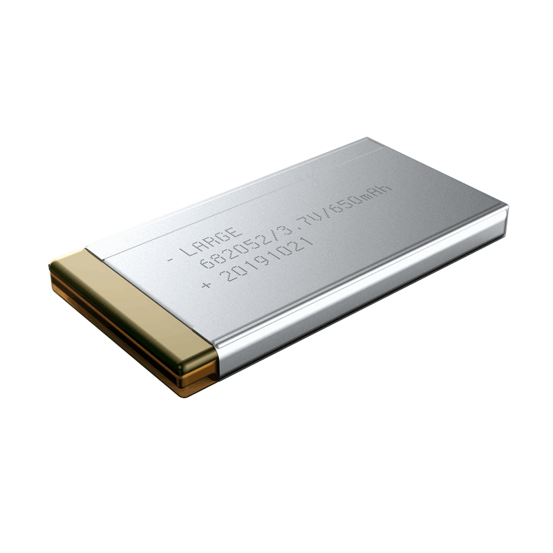 3.7V 650mAh  682052 音響專用聚合物鋰離子電池