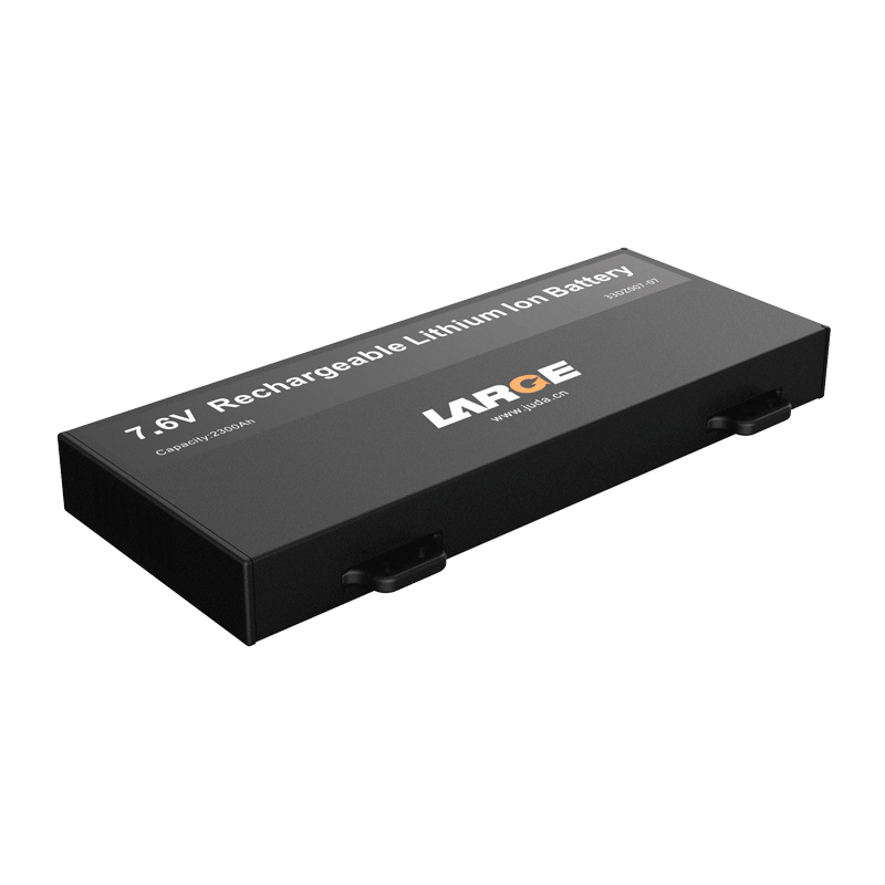 7.6V 2.3Ah LA483685 手持平板聚合物鋰電池，帶IIC通訊
