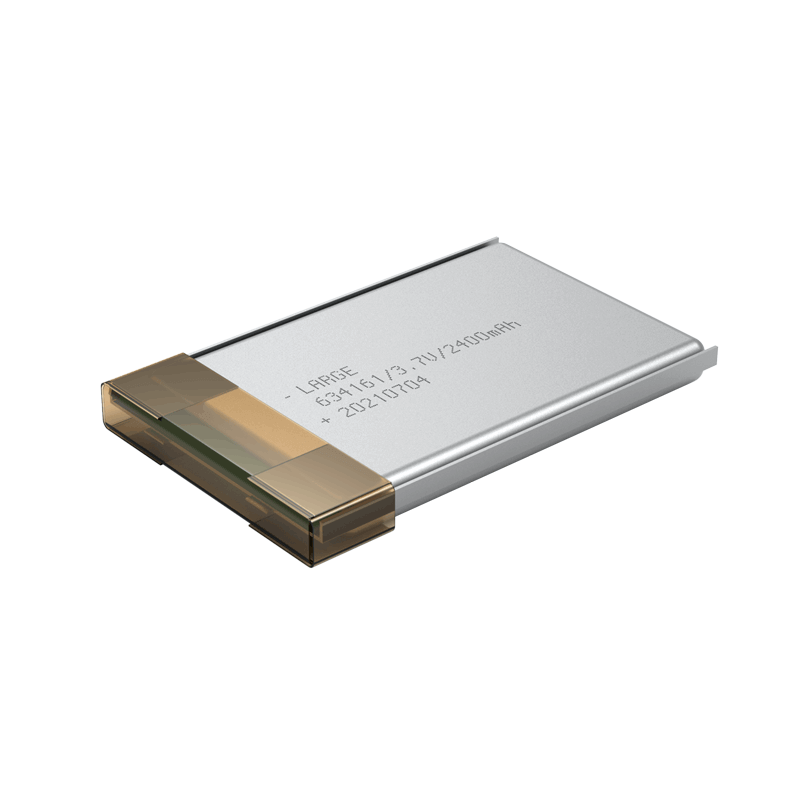 634161 3.7V 2400mAh 便攜式輸液泵聚合物鋰電池