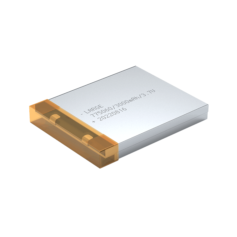 775060 3.7V 3000mAh醫用血壓計聚合物鋰電池